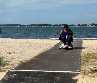 Tapis d’accès à la plage