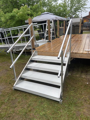 Escalier en aluminium